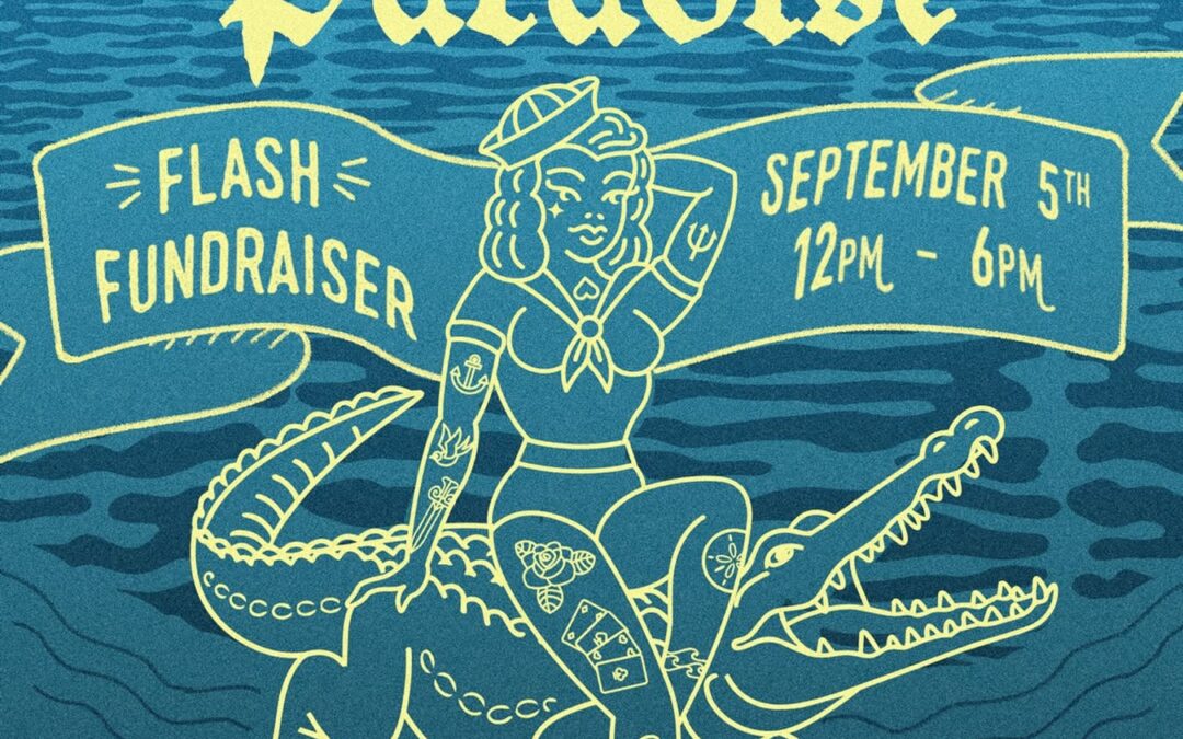 Rebel in Paradise Flash Tattoo Fundraiser